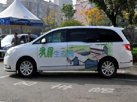 瑞安户外车贴喷绘如何保持效果?